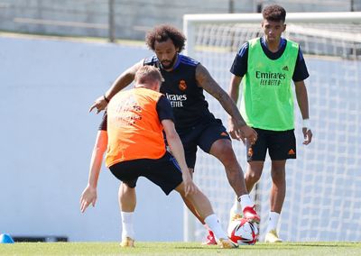 entrenamiento del real madrid