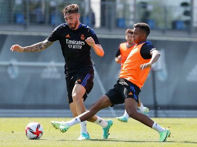 entrenamiento del real madrid