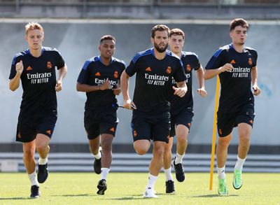 entrenamiento del real madrid