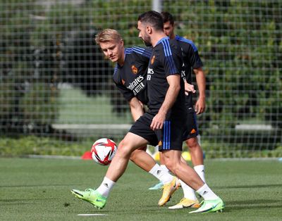 entrenamiento del real madrid