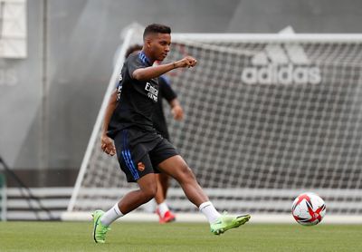 entrenamiento del real madrid