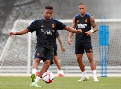entrenamiento del real madrid