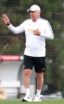 entrenamiento del real madrid