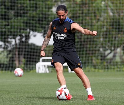 entrenamiento del real madrid