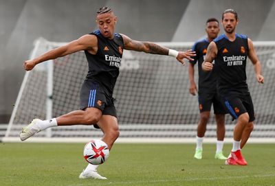 entrenamiento del real madrid