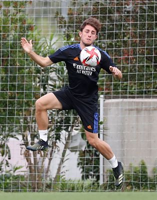 entrenamiento del real madrid