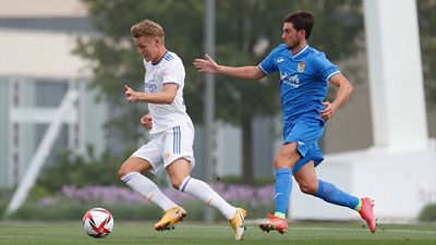 Partido de entrenamiento contra el Fuenlabrada