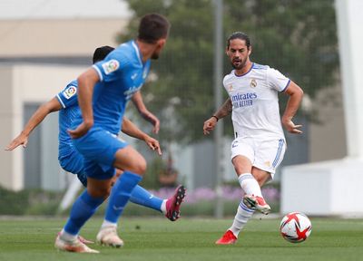 entrenamiento del real madrid