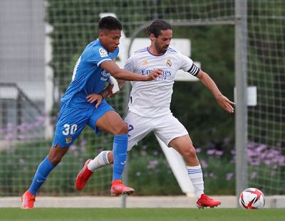 entrenamiento del real madrid