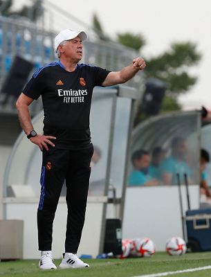 entrenamiento del real madrid