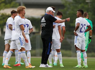 entrenamiento del real madrid