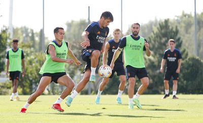 entrenamiento del real madrid
