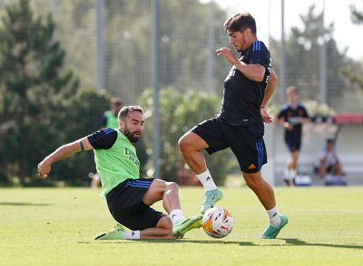 entrenamiento del real madrid