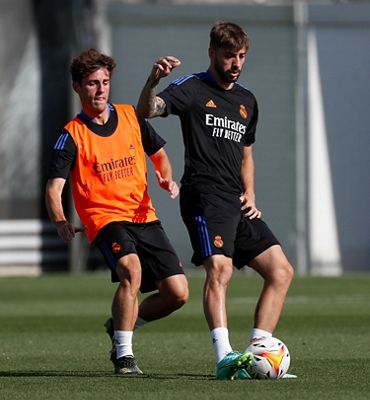 entrenamiento del real madrid