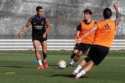 entrenamiento del real madrid