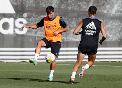 entrenamiento del real madrid