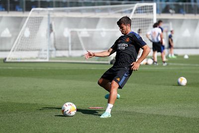 entrenamiento del real madrid