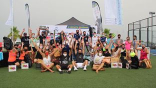 Éxito del torneo de Mijas en el II Circuito de Pádel Solidario de la Fundación Real Madrid by Santander