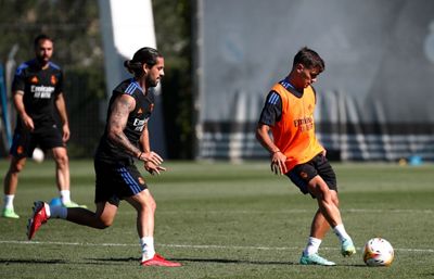 entrenamiento del real madrid