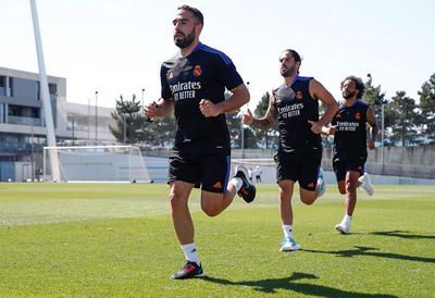 entrenamiento del real madrid