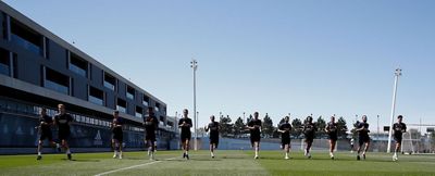 entrenamiento del real madrid
