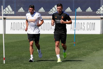 entrenamiento del real madrid