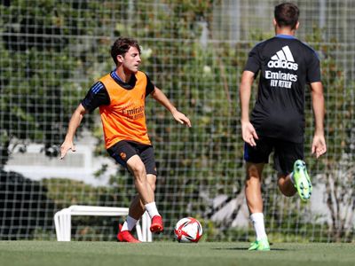 entrenamiento del real madrid