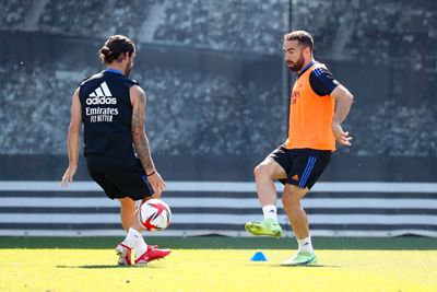 entrenamiento del real madrid