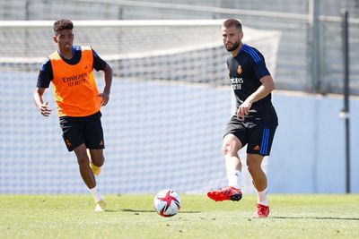 entrenamiento del real madrid