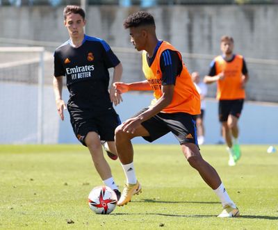 entrenamiento del real madrid