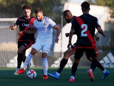 entrenamiento del real madrid