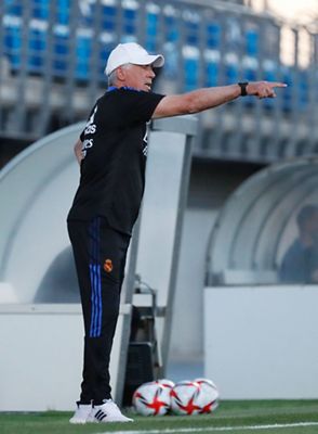 entrenamiento del real madrid