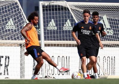 entrenamiento del real madrid