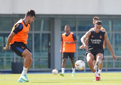 entrenamiento del real madrid