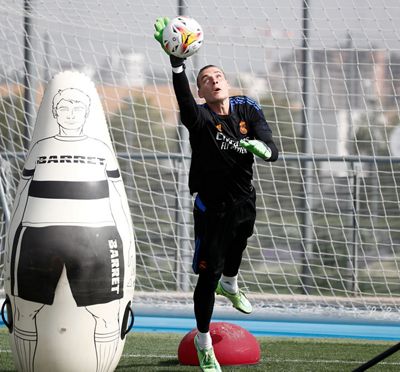 entrenamiento del real madrid