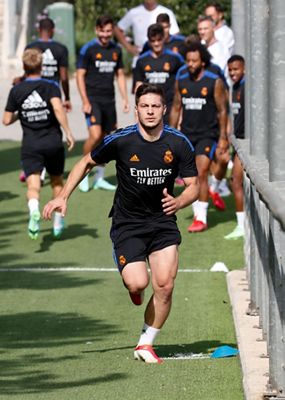 entrenamiento del real madrid