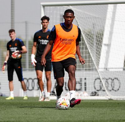 entrenamiento del real madrid