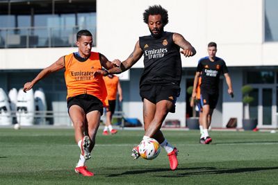 entrenamiento del real madrid