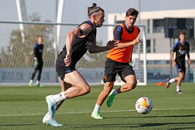 entrenamiento del real madrid