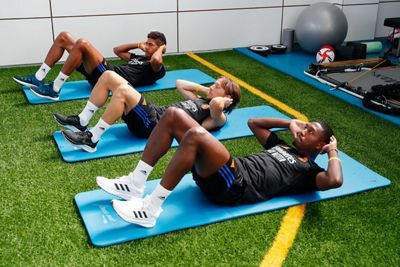 entrenamiento del real madrid