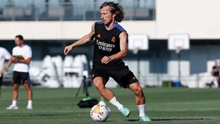 Modrić inicia su décima temporada en el Real Madrid