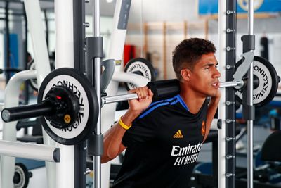 entrenamiento del real madrid