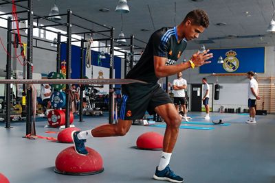 entrenamiento del real madrid