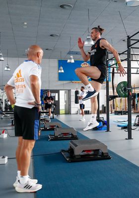 entrenamiento del real madrid