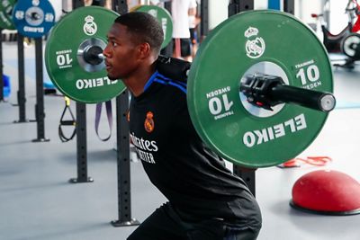 entrenamiento del real madrid