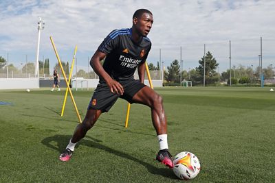 entrenamiento del real madrid