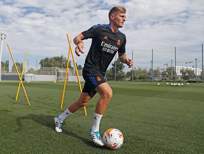 entrenamiento del real madrid