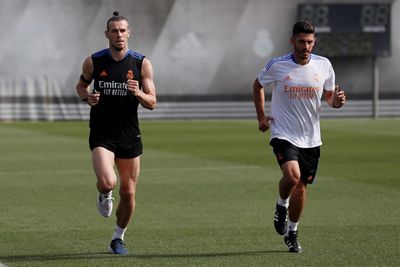 entrenamiento del real madrid