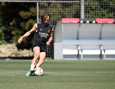 entrenamiento del real madrid