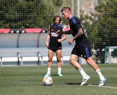 entrenamiento del real madrid